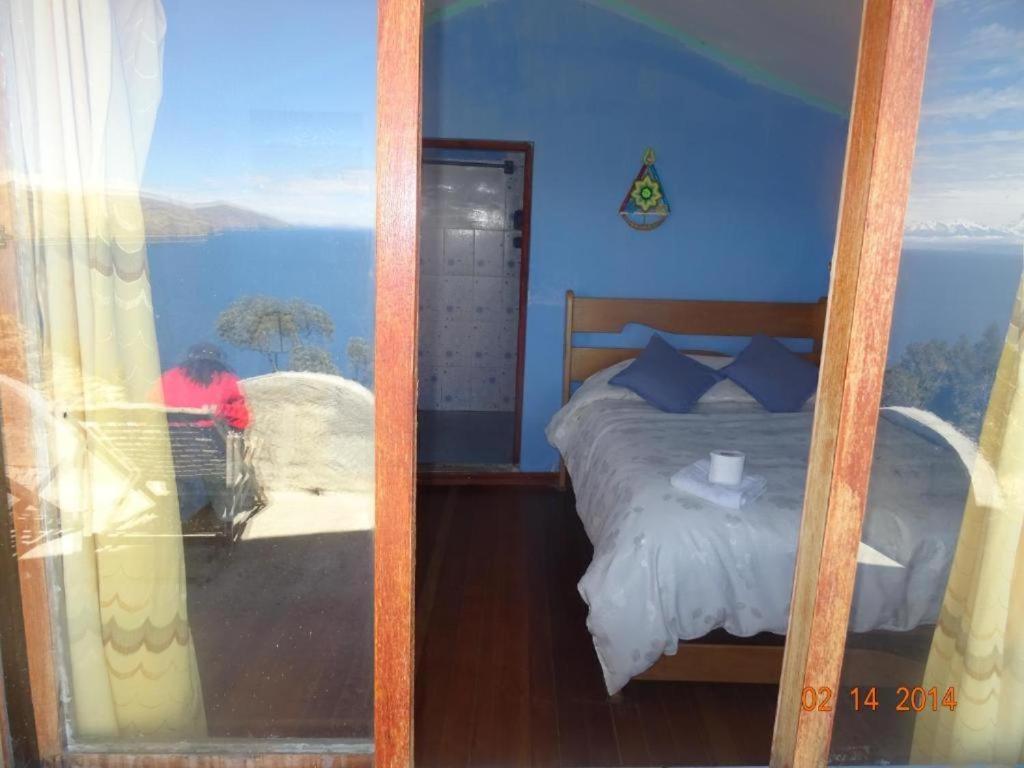 Hostal Inca Uma Comunidad Yumani Bagian luar foto