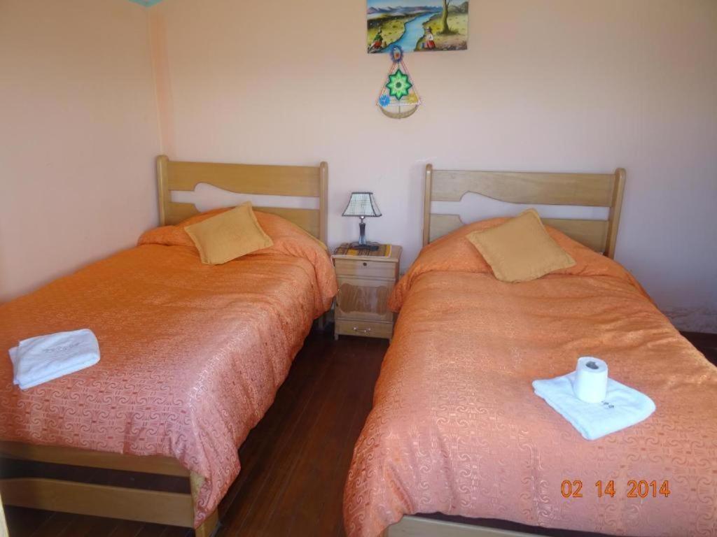 Hostal Inca Uma Comunidad Yumani Bagian luar foto